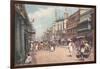 Chitpore Road, Calcutta, India-null-Framed Art Print