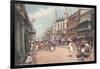 Chitpore Road, Calcutta, India-null-Framed Art Print