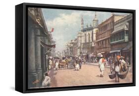Chitpore Road, Calcutta, India-null-Framed Stretched Canvas
