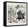 Chivalric Games Tilting at the Ring-null-Framed Stretched Canvas