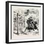 Chivalric Games Tilting at the Ring-null-Framed Giclee Print