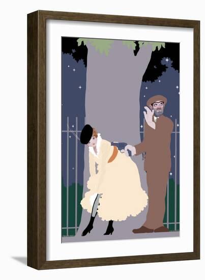 Chivalrous Stickup-Wildhack-Framed Art Print