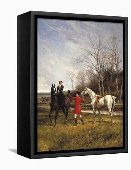 Chivalry-Heywood Hardy-Framed Stretched Canvas