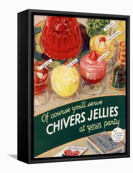 Chivers Jelly, UK, 1930-null-Framed Stretched Canvas