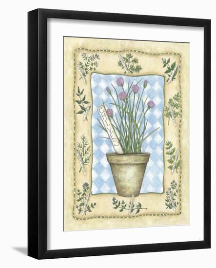 Chives-Robin Betterley-Framed Giclee Print