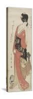 Chiyo from Kaga Province, C. 1801-1804-Kitagawa Utamaro-Stretched Canvas