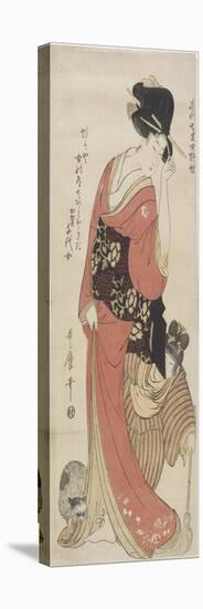 Chiyo from Kaga Province, C. 1801-1804-Kitagawa Utamaro-Stretched Canvas