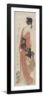 Chiyo from Kaga Province, C. 1801-1804-Kitagawa Utamaro-Framed Giclee Print