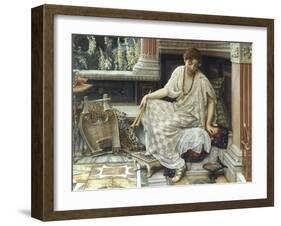 Chloe, Dulces Docta Modos et Citharae Ciens, 1893-Edward John Poynter-Framed Giclee Print