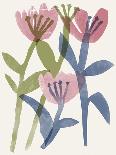 Funky Floral - Collage-Chloe Watts-Giclee Print