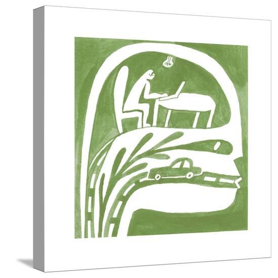 Stretched Canvas Print, , large