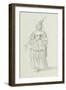 Chloris: Alternative Sketch for Henrietta Maria, C.1631-Inigo Jones-Framed Giclee Print