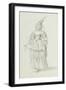 Chloris: Alternative Sketch for Henrietta Maria, C.1631-Inigo Jones-Framed Giclee Print