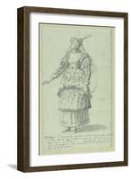 Chloris: Final Sketch for Henrietta Maria, C.1631-Inigo Jones-Framed Giclee Print