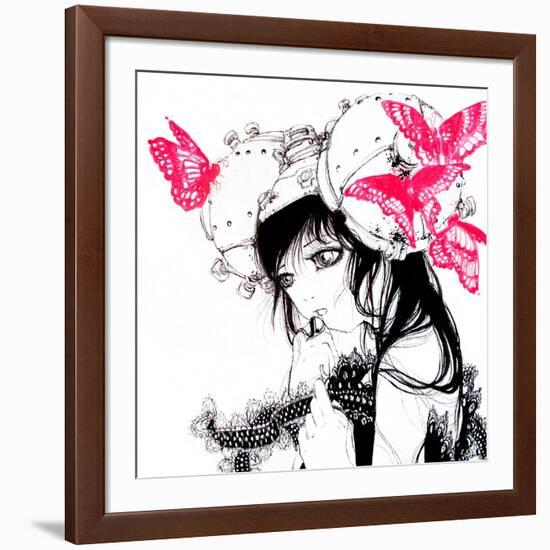 Cho-chan-Camilla D'Errico-Framed Art Print