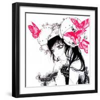 Cho-chan-Camilla D'Errico-Framed Art Print