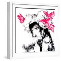 Cho-chan-Camilla D'Errico-Framed Art Print