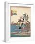 Cho Fu in Musashi Province, 1843-1847-Utagawa Hiroshige-Framed Giclee Print