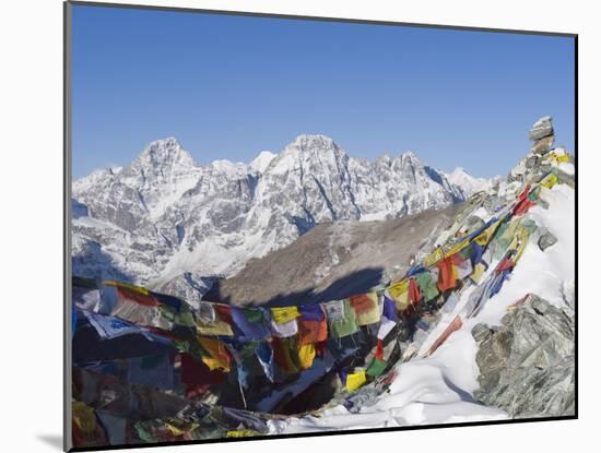 Cho La Pass, Solu Khumbu Everest Region, Sagarmatha National Park, Himalayas, Nepal, Asia-Christian Kober-Mounted Photographic Print