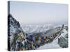 Cho La Pass, Solu Khumbu Everest Region, Sagarmatha National Park, Himalayas, Nepal, Asia-Christian Kober-Stretched Canvas