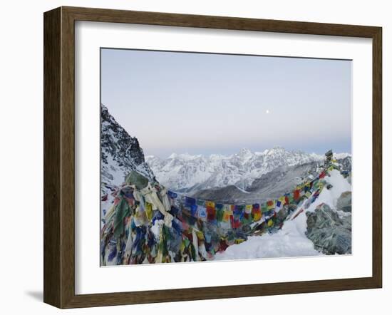 Cho La Pass, Solu Khumbu Everest Region, Sagarmatha National Park, Himalayas, Nepal, Asia-Christian Kober-Framed Photographic Print