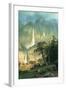 Cho-Looke, Yosemite Waterfall-Albert Bierstadt-Framed Art Print