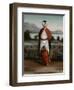 Choadar, Servant of the Ambassador-Jean Baptiste Vanmour-Framed Art Print