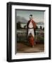 Choadar, Servant of the Ambassador-Jean Baptiste Vanmour-Framed Art Print