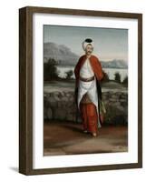 Choadar, Servant of the Ambassador-Jean Baptiste Vanmour-Framed Art Print