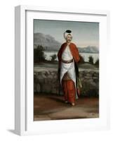 Choadar, Servant of the Ambassador-Jean Baptiste Vanmour-Framed Art Print