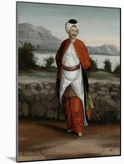 Choadar, Servant of the Ambassador-Jean Baptiste Vanmour-Mounted Art Print