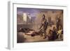 Chobala Massacre During Spanish Conquest-Felix Parra-Framed Giclee Print