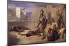 Chobala Massacre During Spanish Conquest-Felix Parra-Mounted Giclee Print