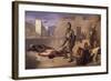 Chobala Massacre During Spanish Conquest-Felix Parra-Framed Giclee Print