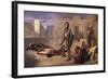 Chobala Massacre During Spanish Conquest-Felix Parra-Framed Giclee Print