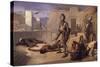 Chobala Massacre During Spanish Conquest-Felix Parra-Stretched Canvas