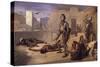 Chobala Massacre During Spanish Conquest-Felix Parra-Stretched Canvas