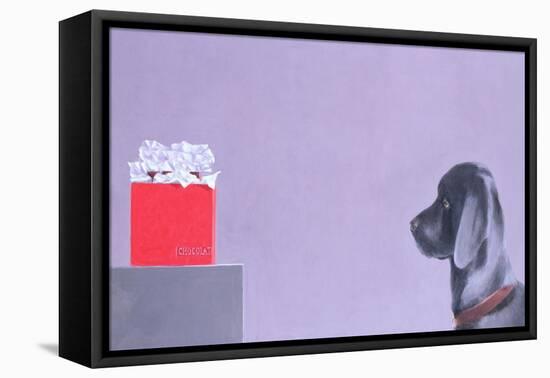 Chocaholic-Lincoln Seligman-Framed Stretched Canvas