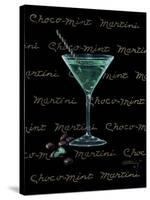 Choco-Mint Martini-Janet Kruskamp-Stretched Canvas