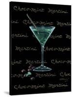 Choco-Mint Martini-Janet Kruskamp-Stretched Canvas