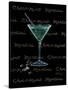 Choco-Mint Martini-Janet Kruskamp-Stretched Canvas