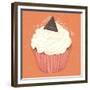 Chocoate Toblerone Cup Cake, 2019, digital art-Nancy Moniz Charalambous-Framed Giclee Print