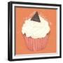 Chocoate Toblerone Cup Cake, 2019, digital art-Nancy Moniz Charalambous-Framed Giclee Print