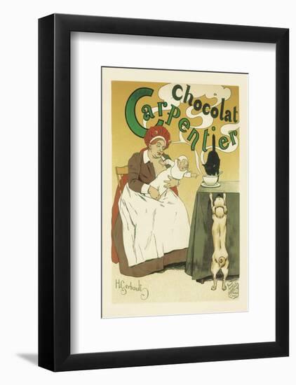 Chocolat Carpentier-Henri Gerbault-Framed Art Print