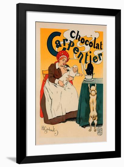 Chocolat Carpentier-Jean Louis Armand Henri-Framed Art Print