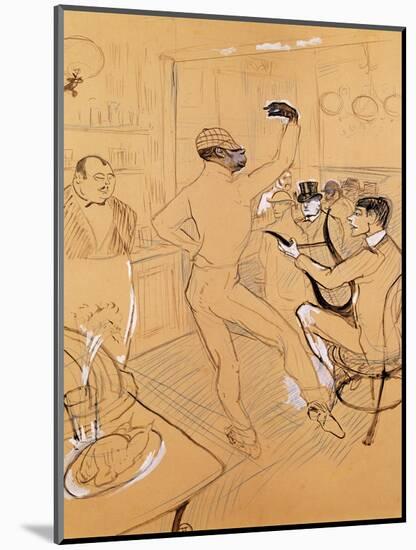 Chocolat Dancing, 1896-Henri de Toulouse-Lautrec-Mounted Giclee Print