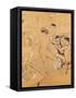 Chocolat Dancing, 1896-Henri de Toulouse-Lautrec-Framed Stretched Canvas