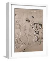 Chocolat Dansant-Henri de Toulouse-Lautrec-Framed Giclee Print