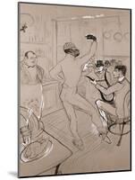 Chocolat Dansant-Henri de Toulouse-Lautrec-Mounted Giclee Print
