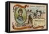 Chocolat Guerin-Boutron Trade Card, Christophe Mathieu De Dombasle-null-Framed Stretched Canvas